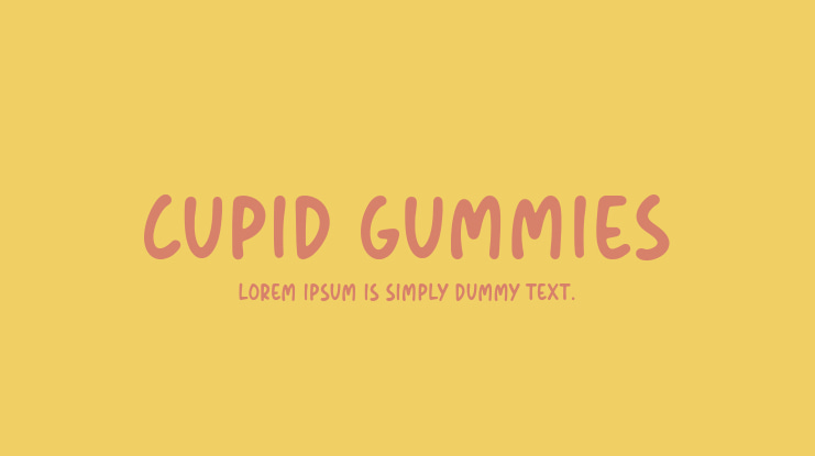 Cupid Gummies Font