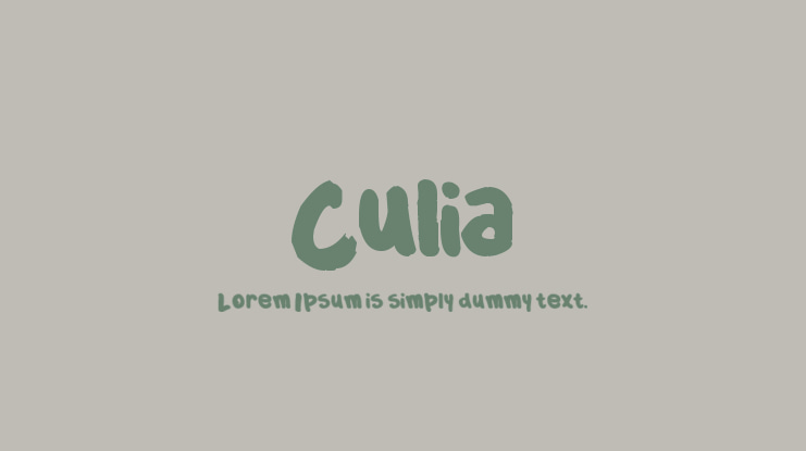 Culia Font