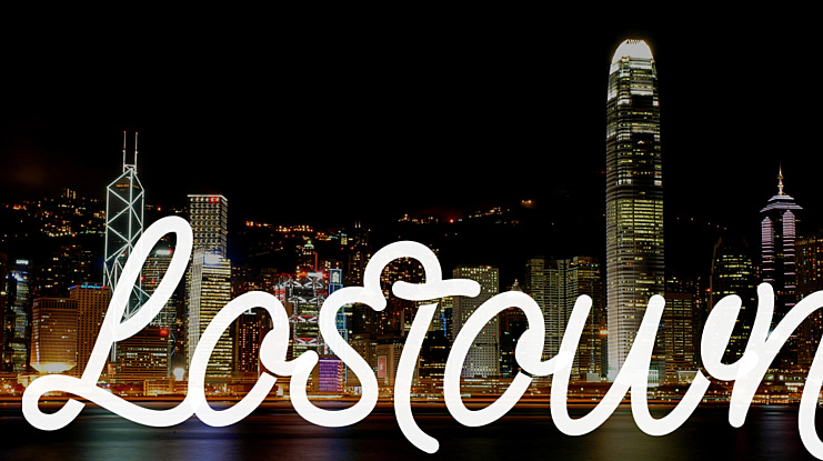 Lostown Font