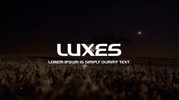 Luxes Font