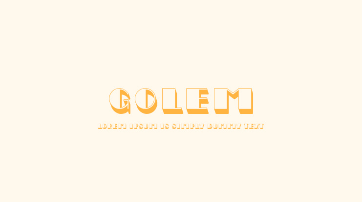 Golem Font