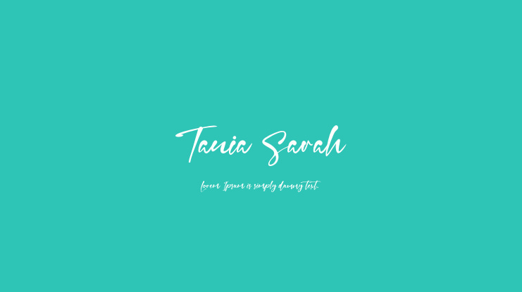 Tania Sarah Font