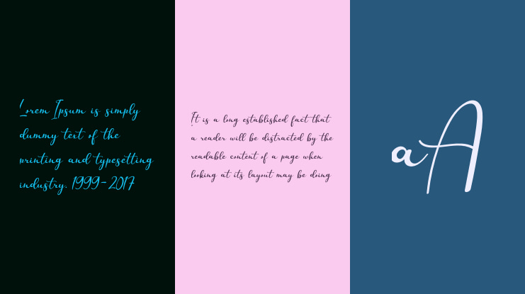 Journey Of Flower Font