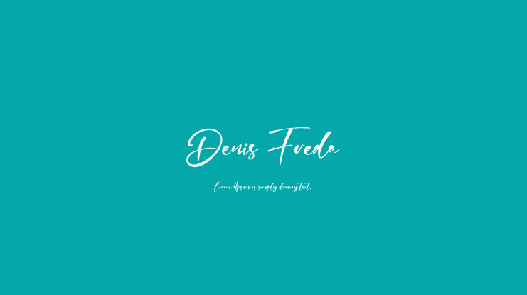 Denis Freda Font