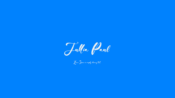 Jullia Paul Font