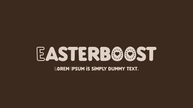 Easterboost Font