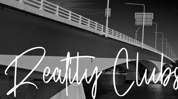 Reality Clubs Font