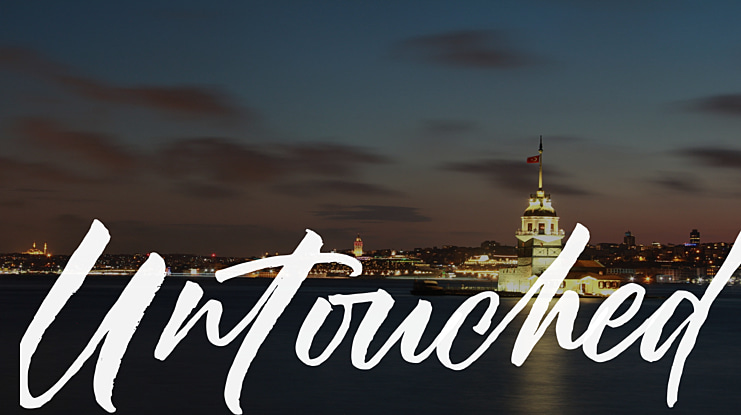 Untouched Font