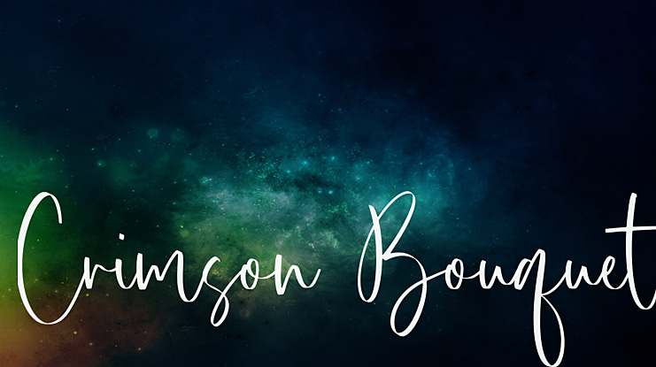 Crimson Bouquet Font