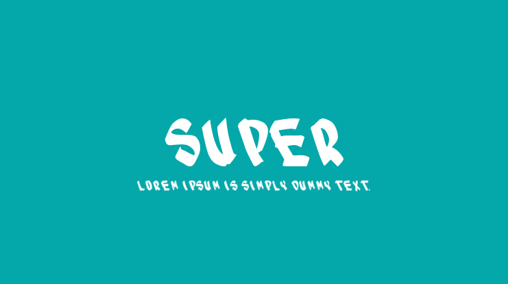 Super Font