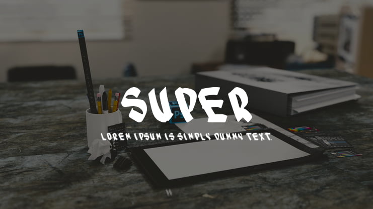 Super Font