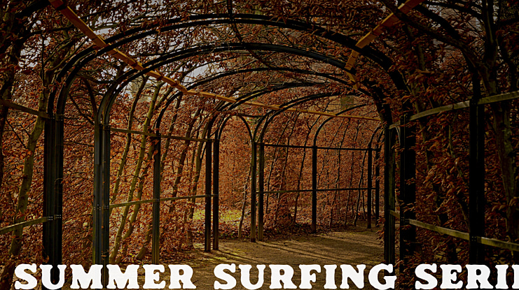 Summer Surfing Serif Font
