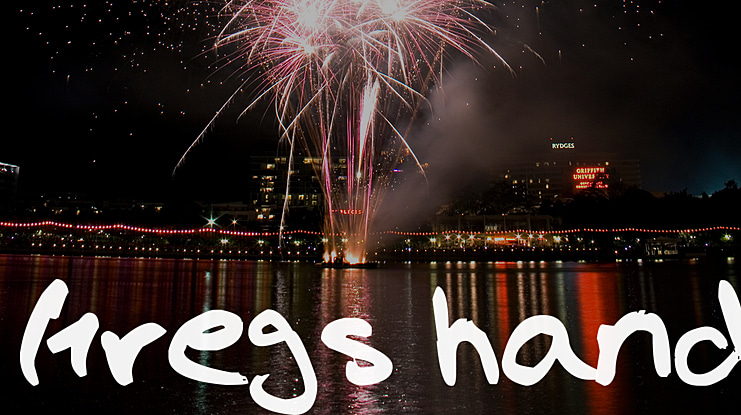 Gregs hand Font