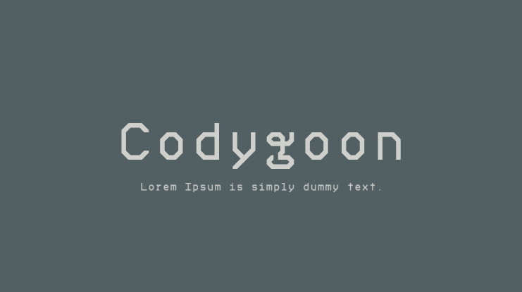 Codygoon Font