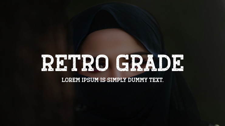 Retro Grade Font