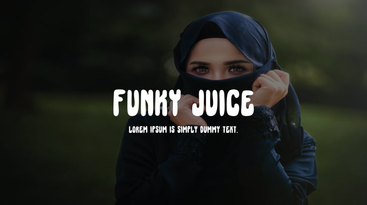 Funky Juice Font