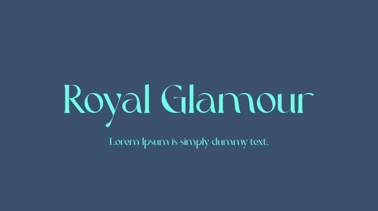 Royal Glamour Font
