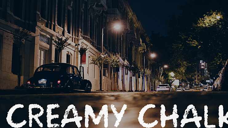Creamy Chalk Font