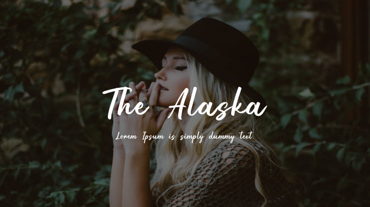 The Alaska Font