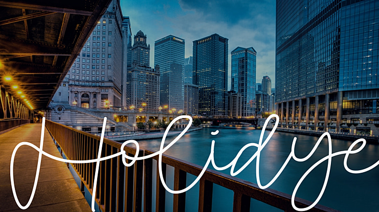 Holidye Font