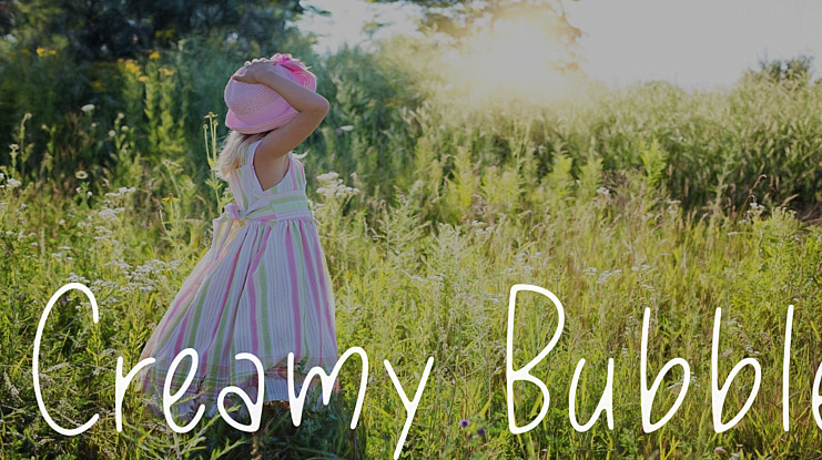 Creamy Bubble Font