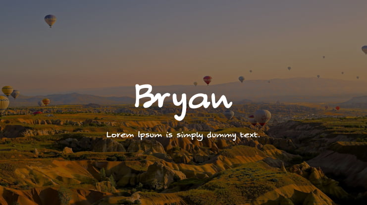 Bryan Font