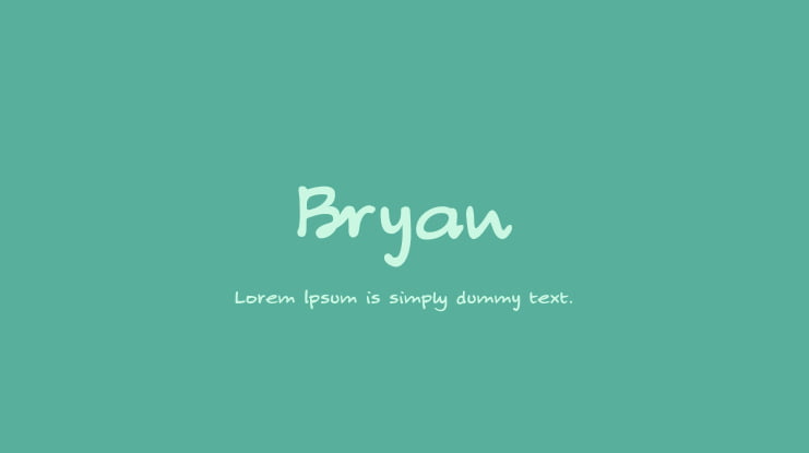 Bryan Font