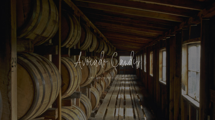 Avocado Candy Font