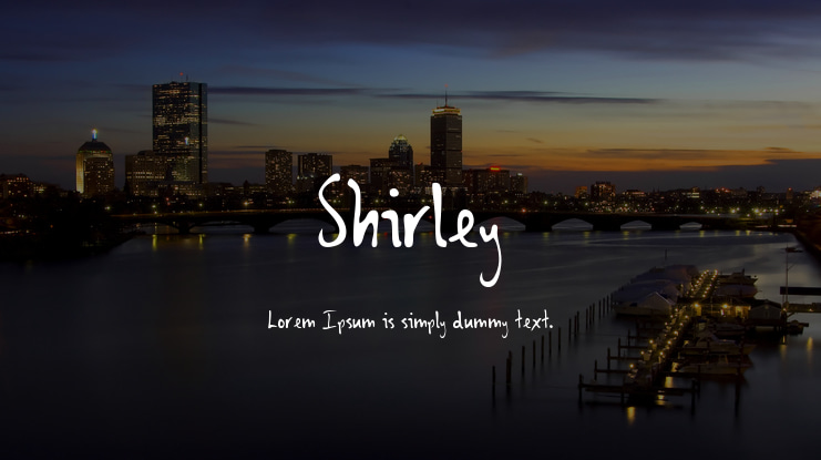 Shirley Font