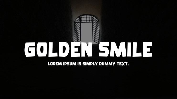 Golden Smile Font
