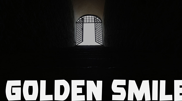 Golden Smile Font