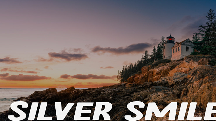 Silver Smile Font