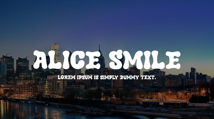 Alice Smile Font