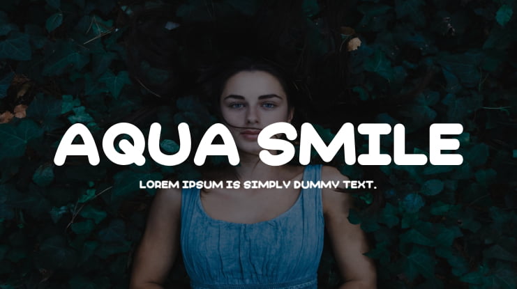 Aqua Smile Font