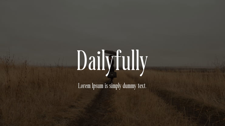 Dailyfully Font