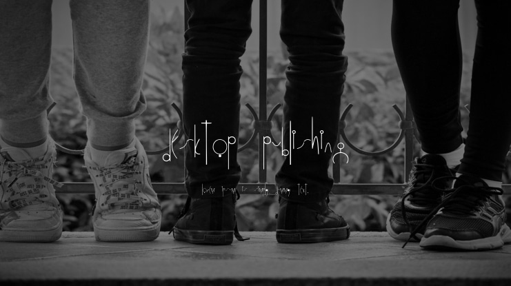 Desktop Publishing Font