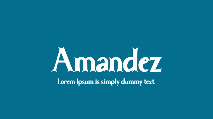 Amandez Font