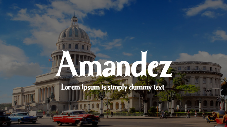 Amandez Font