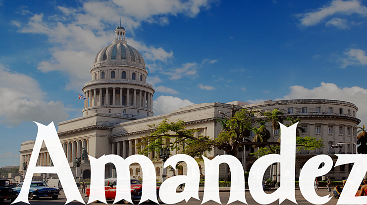 Amandez Font