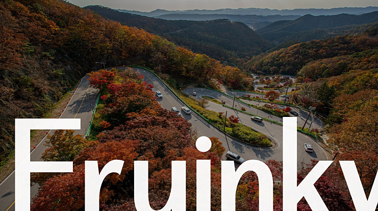Fruinky Font