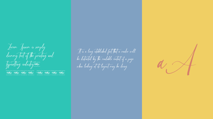 Couture Facile Personal Use Font