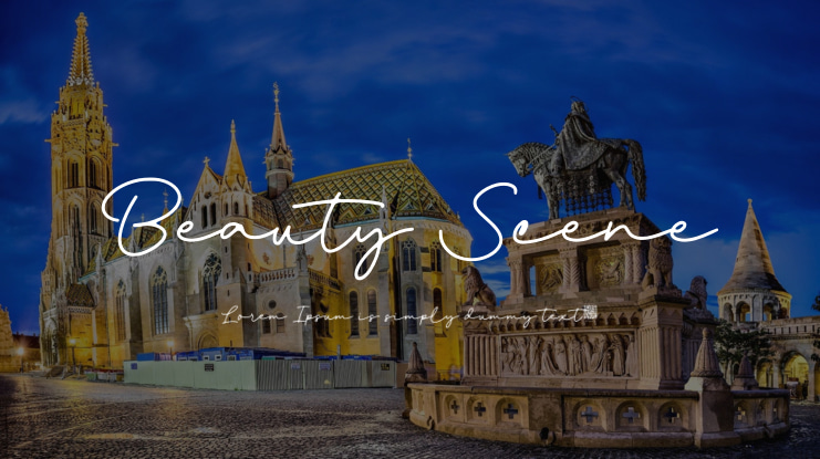 Beauty Scene Font
