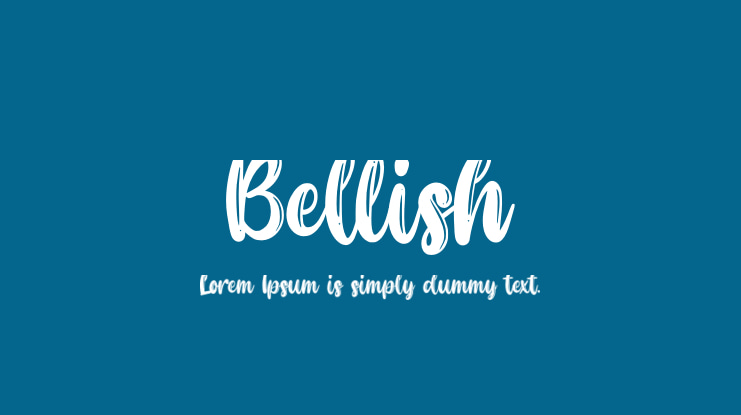 Bellish Font