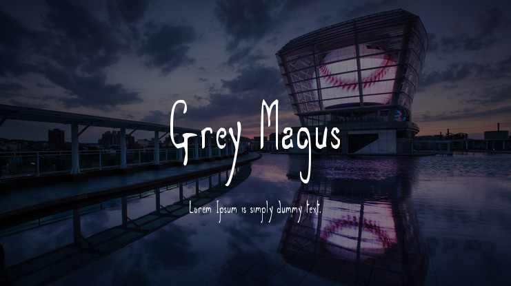 Grey Magus Font