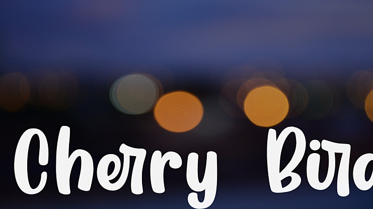 Cherry Bird Font
