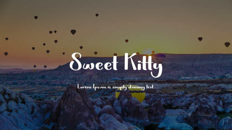Sweet Kitty Font
