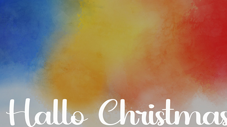 Hallo Christmas Font