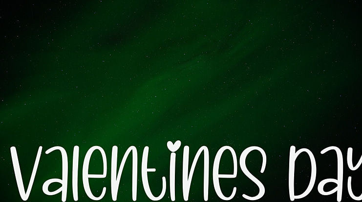 Valentines Day Font