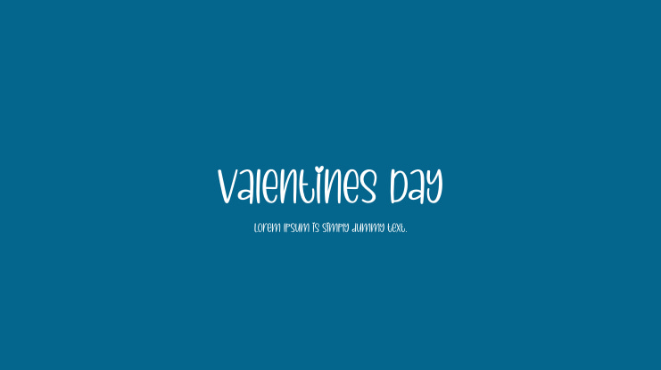 Valentines Day Font