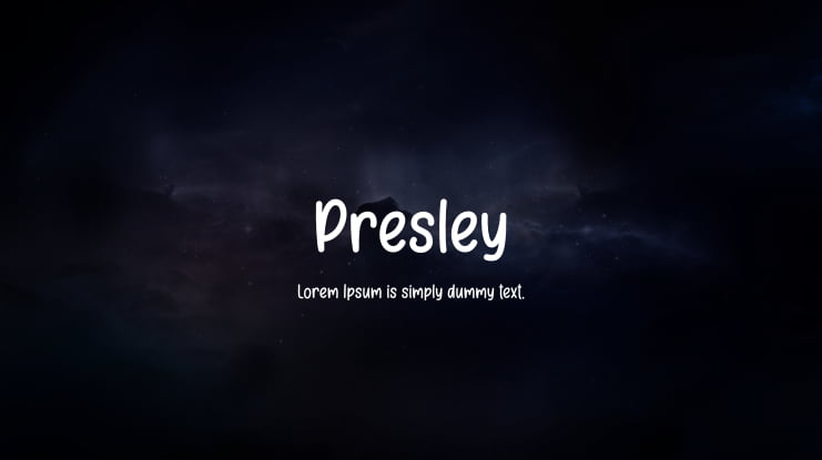Presley Font